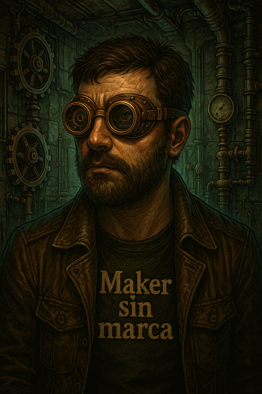 Maker sin marca ilustrado